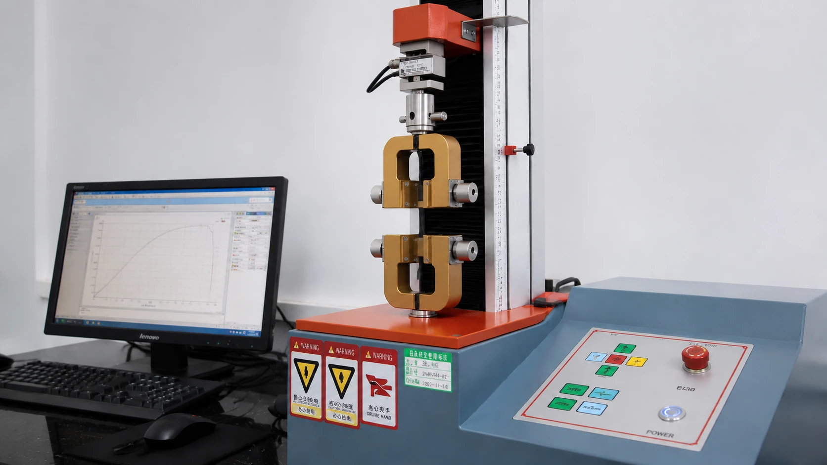 Mechanical performance testing equipment for modified plastics quality control