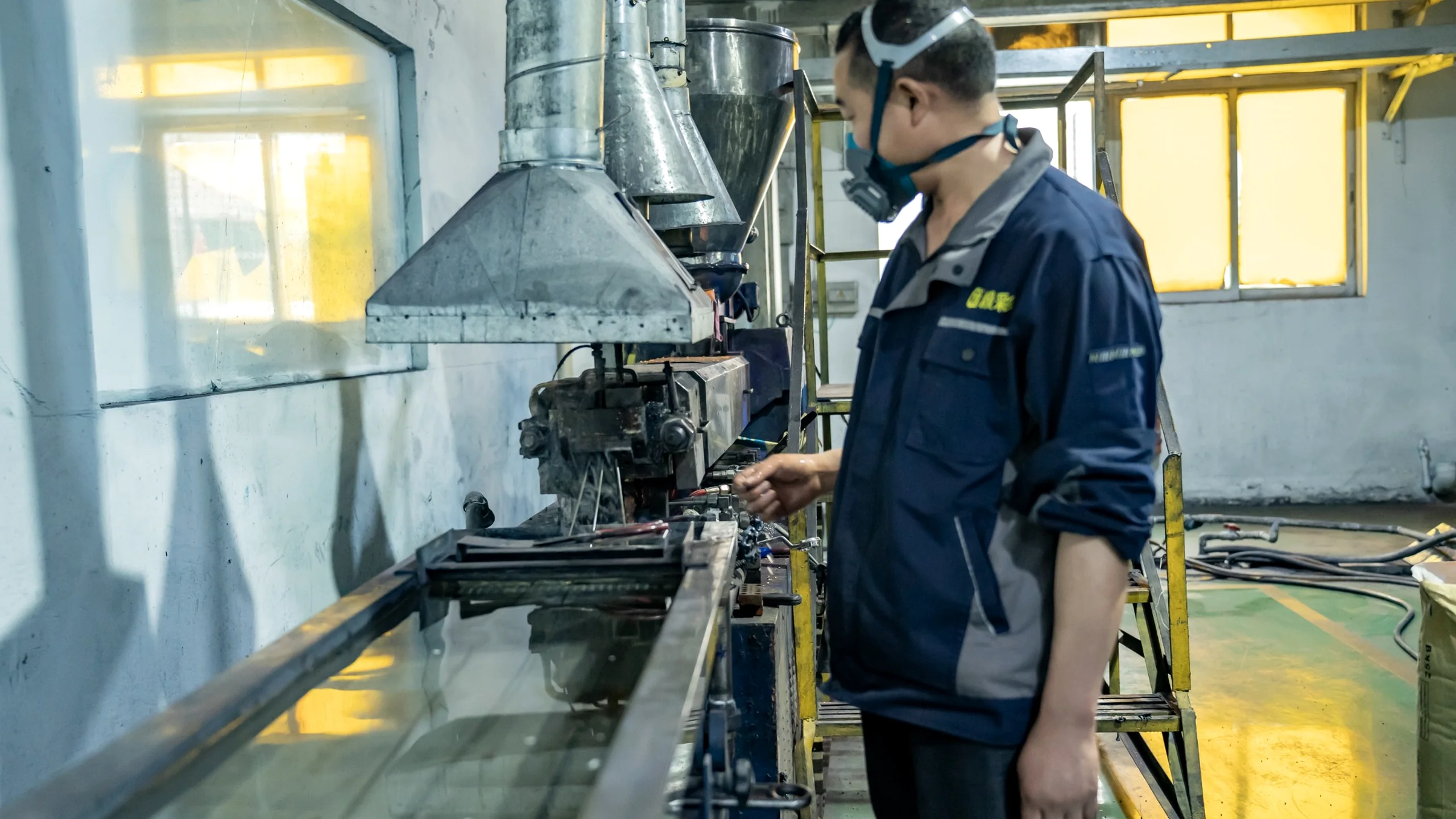 PC ABS compounding production line for customized engineering plastics